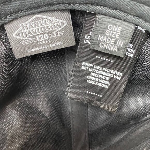 120th Anniversary Harley-Davidson Hat - Picture 3 of 4